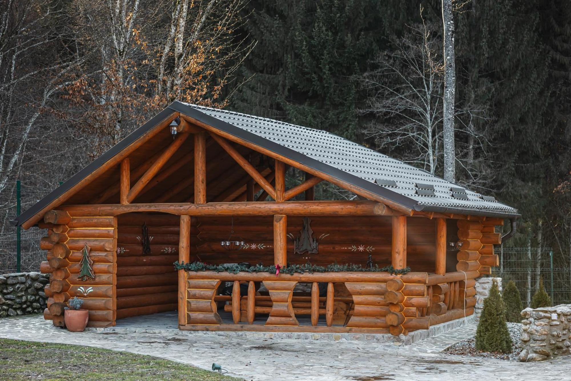 Cabana Bavareza Porumbacu de Sus Bagian luar foto