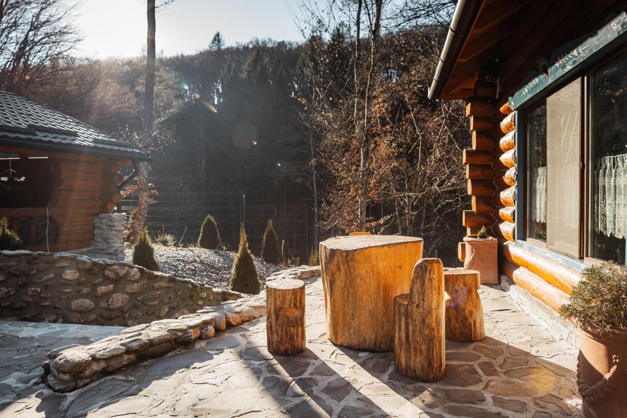 Cabana Bavareza Porumbacu de Sus Bagian luar foto